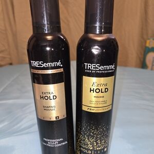 Tresemme Extra Hold Mousse 25h Touchable Hold & One Volume Hold Set 2 Different